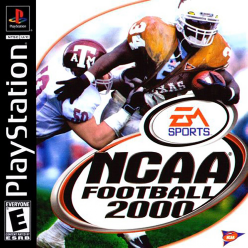 NCAA Football 2000 (USA) (Rev 1) Cover